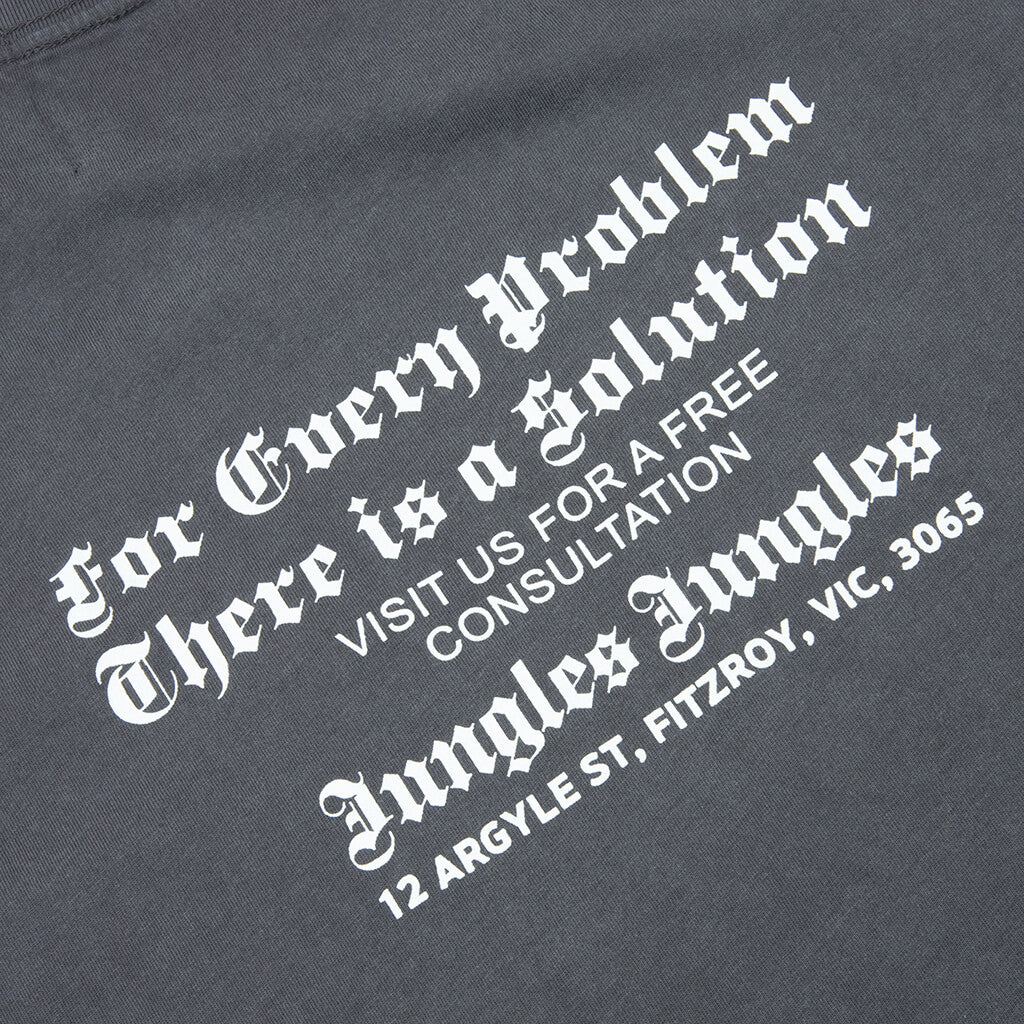 For Every Problem S/S Tee - Vintage Blue