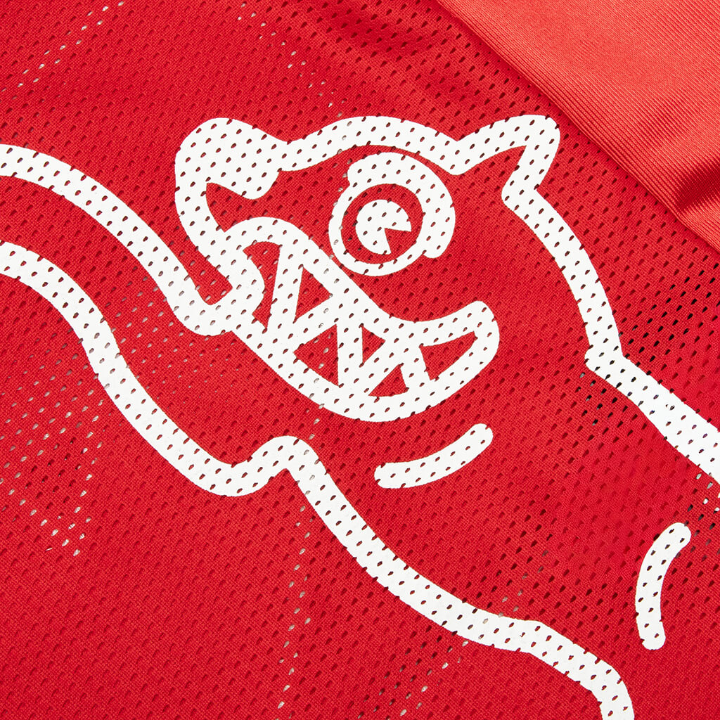 For Us S/S Knit Jersey - Pompeian Red