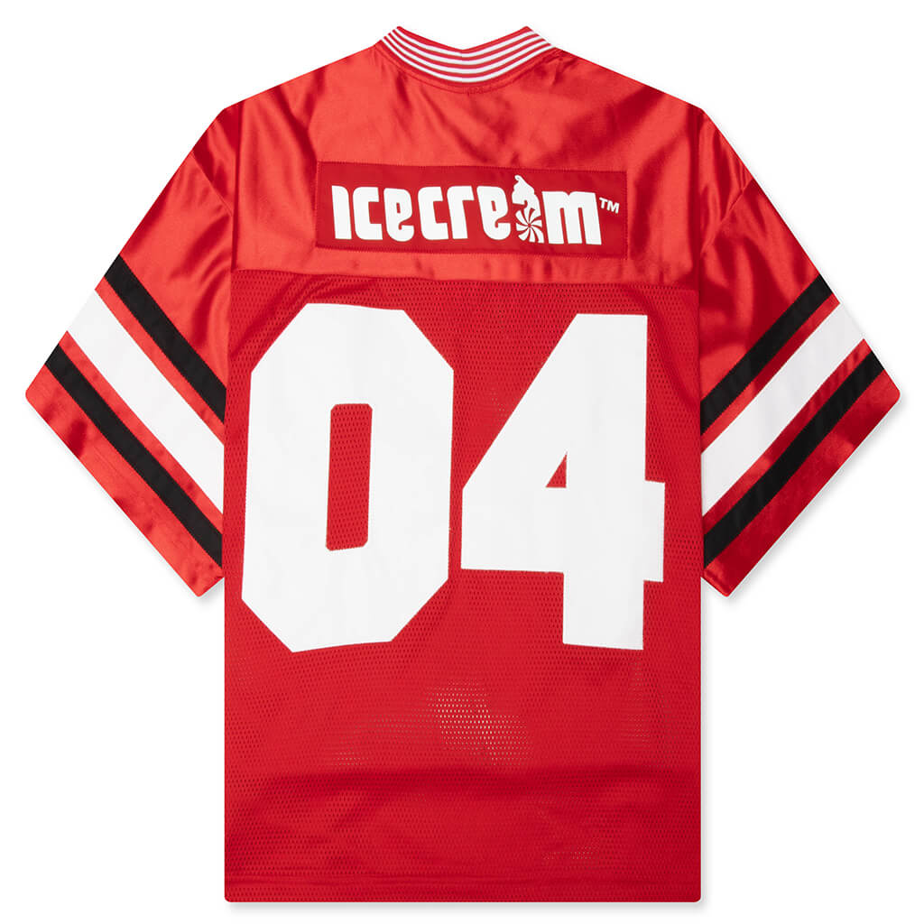For Us S/S Knit Jersey - Pompeian Red