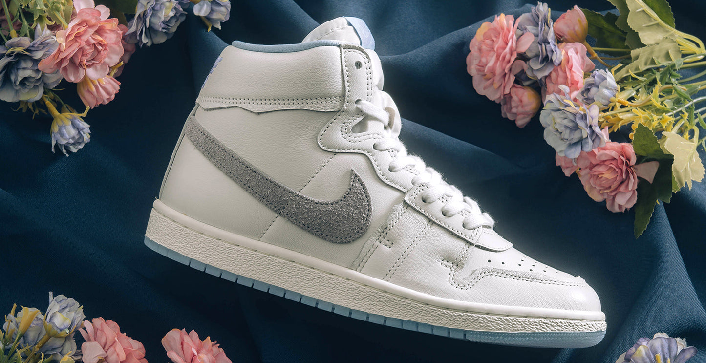 Forget-Me-Nots x Air Jordan Women's Air Ship PE SP - Summit White/Rush Fuchsia