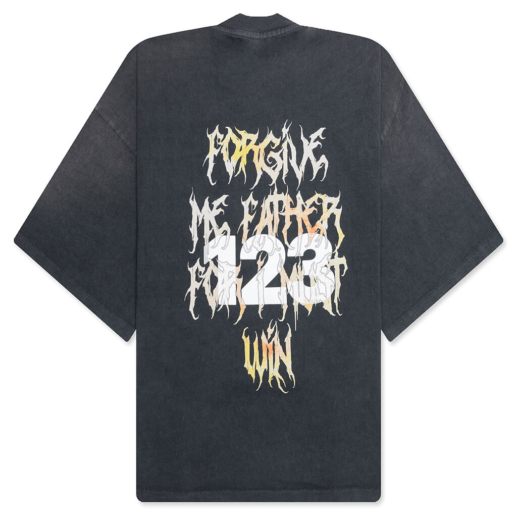 Forgive Me Vintage S/S Tee - Vintage Black