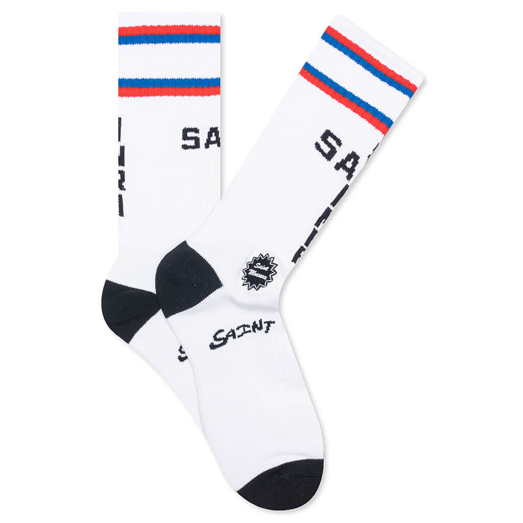 France Socks - White