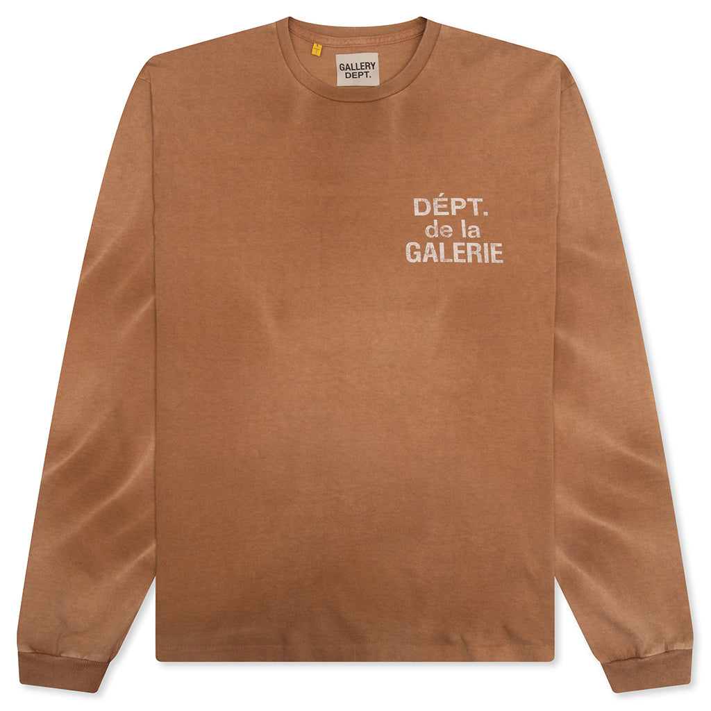 French L/S Tee - Cocoa