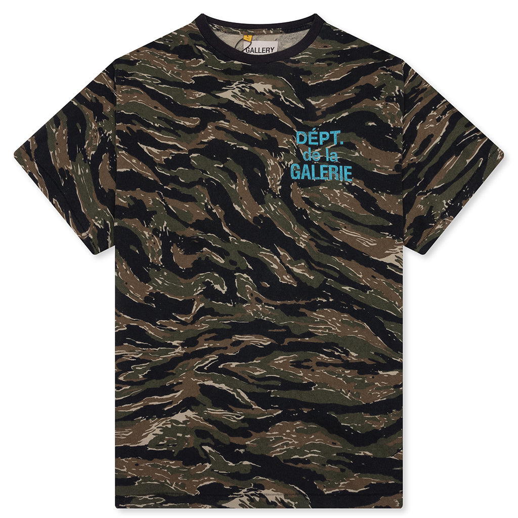 French Tee - Tiger Camo