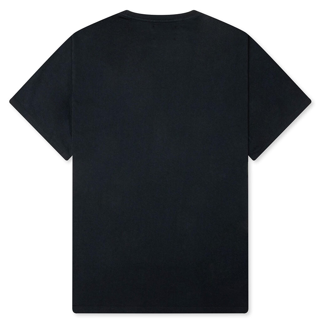 French Logo Lux Tee - Washed Black