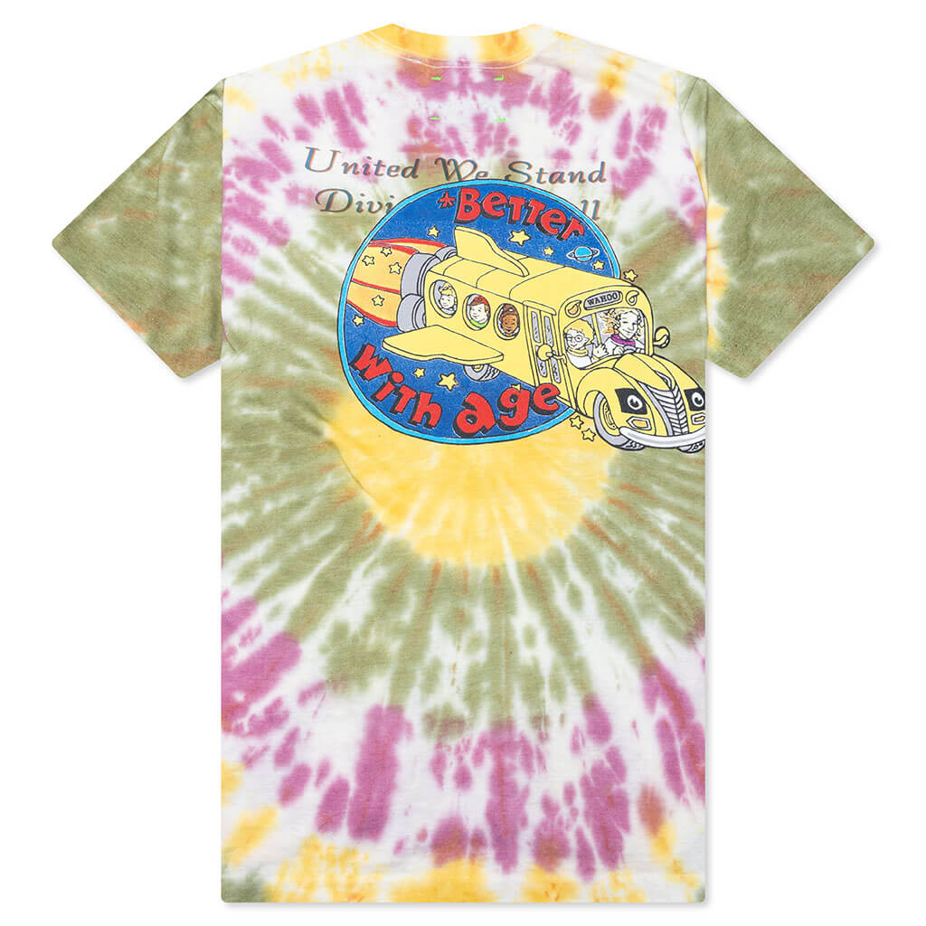Frizzle Tie-Dye Tee - Tie Dye