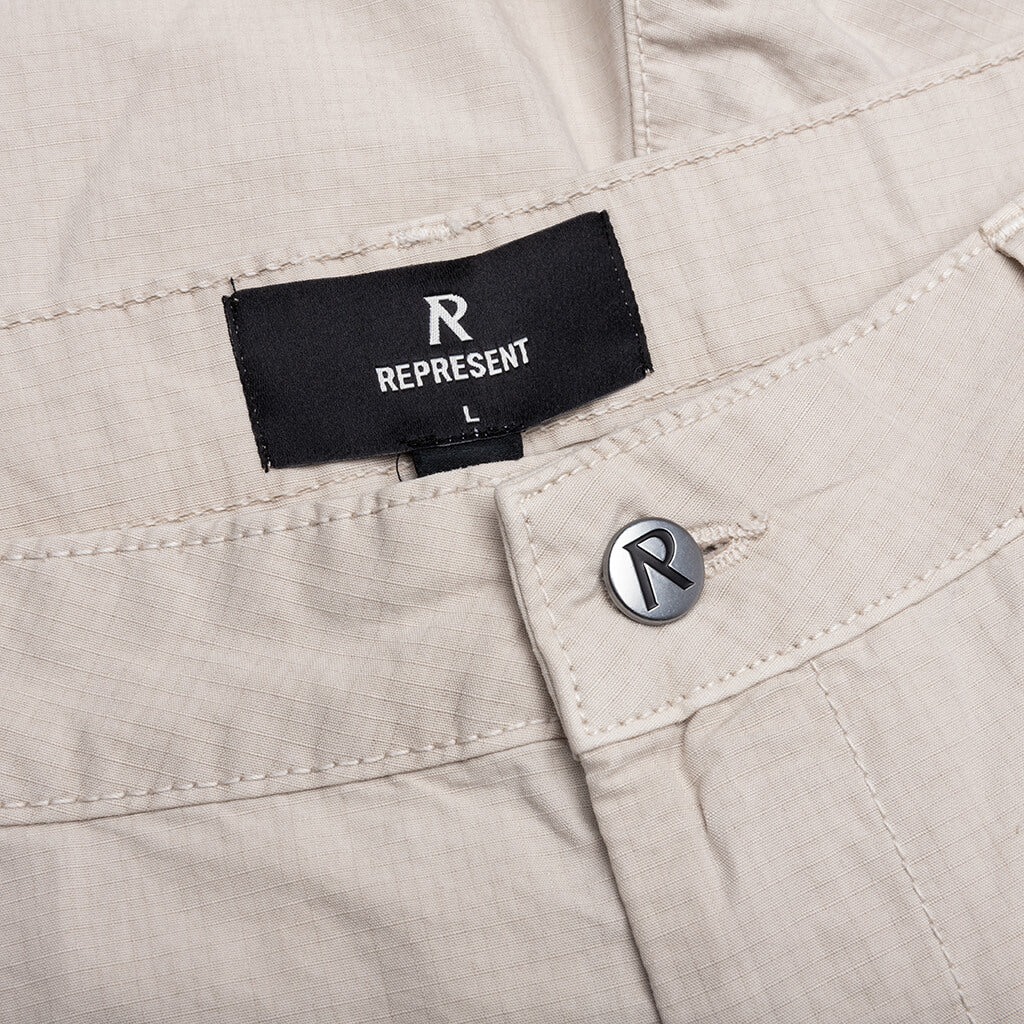 Front Pocket Cargo Short - Champagne