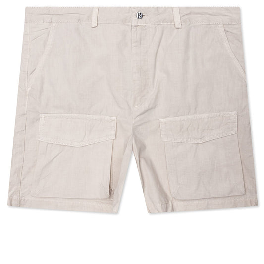 Front Pocket Cargo Short - Champagne