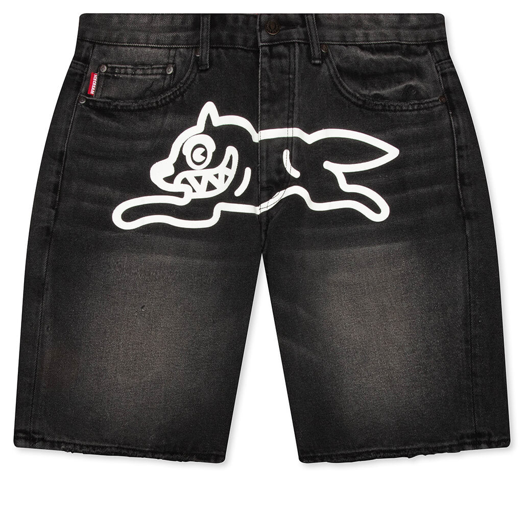 Frozen Yogurt Jean Shorts - Black Shade