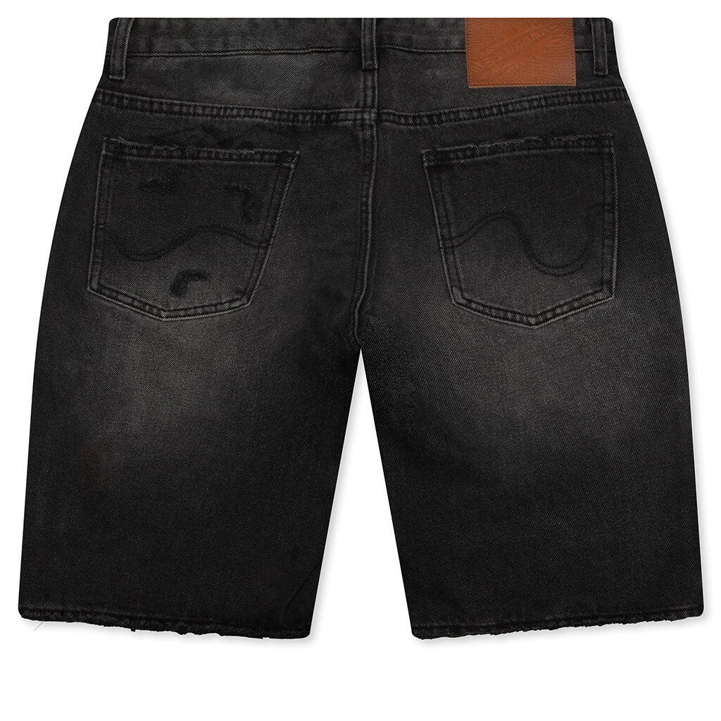 Frozen Yogurt Jean Shorts - Black Shade