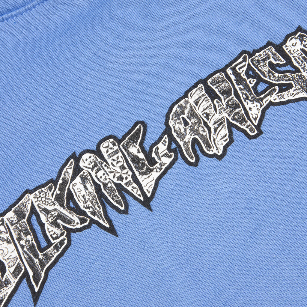 Acupuncture Stamp Hoodie - Light Blue