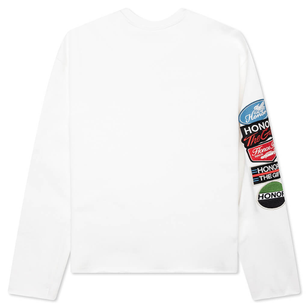 Fuel Crewneck - White