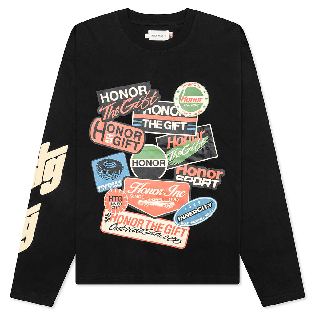 Fuel L/S Tee - Black