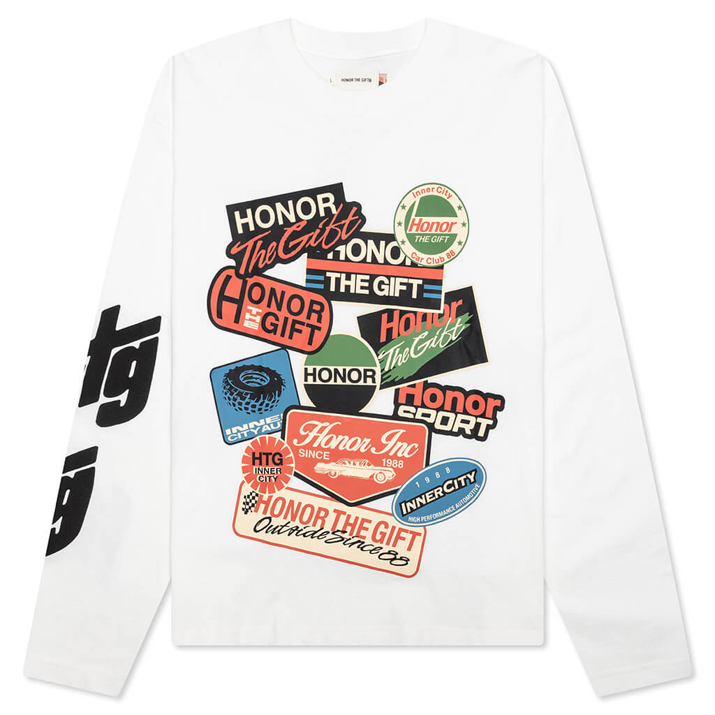 Fuel L/S Tee - White