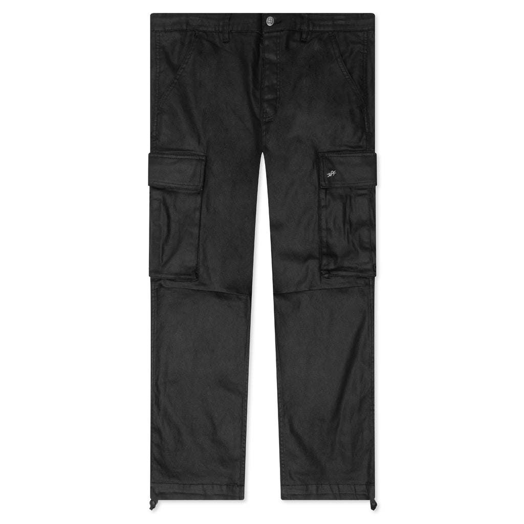 Fugitive Cargo Waxed Pants - Black