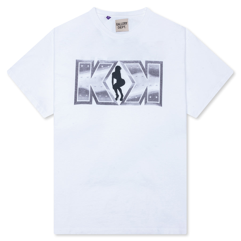 Funky Ass Records Tee - Clean White