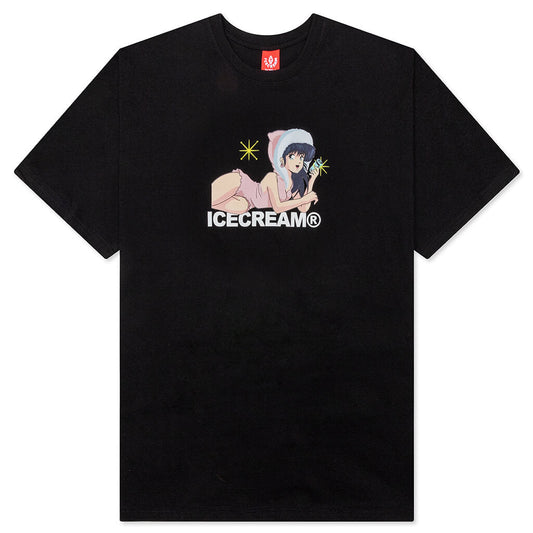 Fur Coat S/S Tee - Black