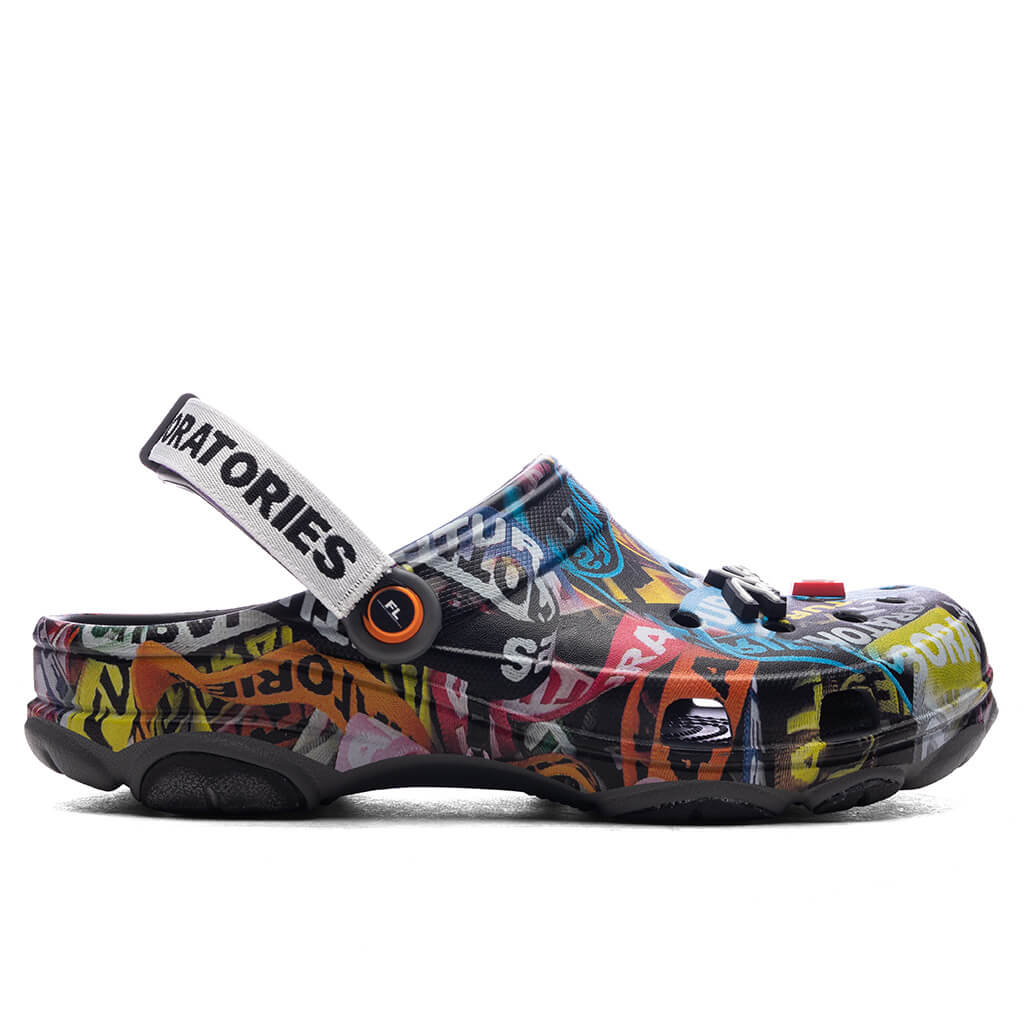 Futura Laboratories x Crocs All Terrain Clog - Slate Grey