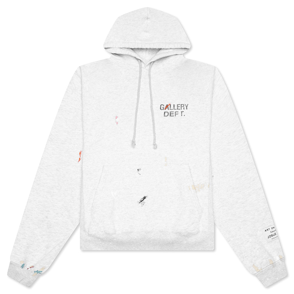 GD Paint Logo Hoodie - Light Heather Grey