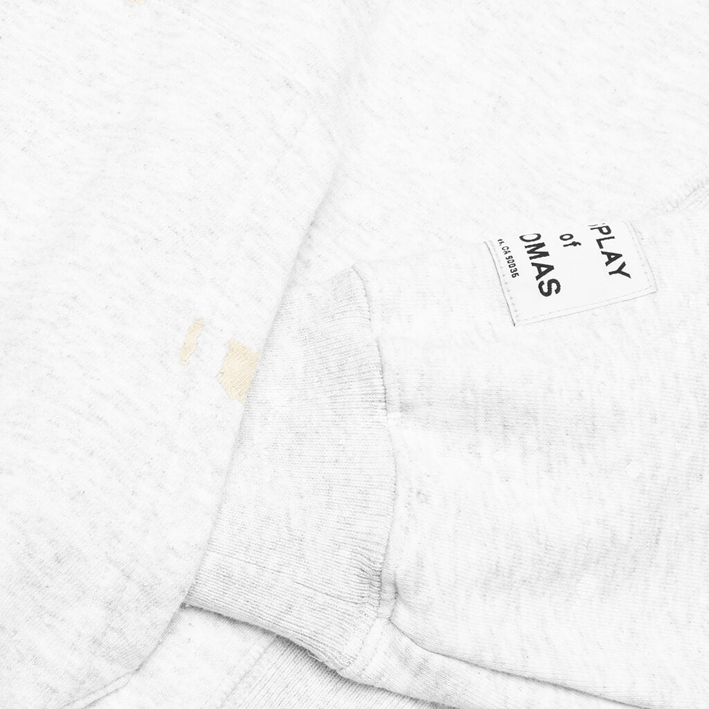 GD Paint Logo Hoodie - Light Heather Grey