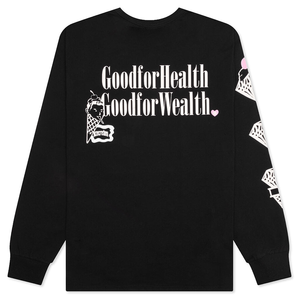 GFH/GFW L/S Tee - Black