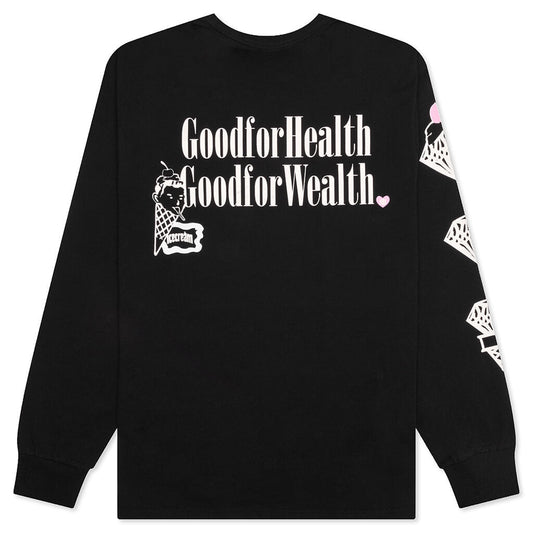 GFH/GFW L/S Tee - Black