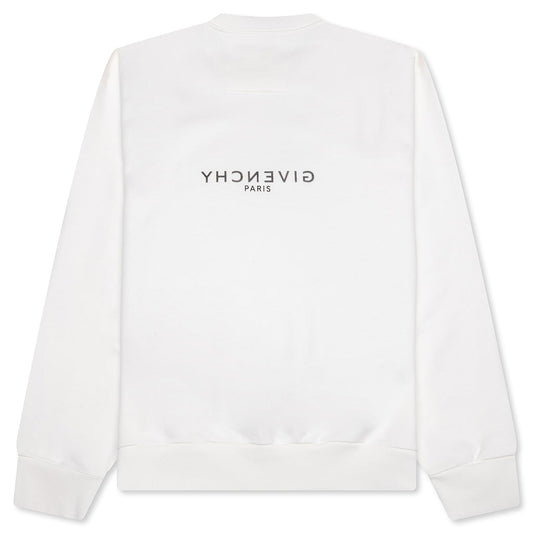 Fleece Reverse Sweatshirt - Off White