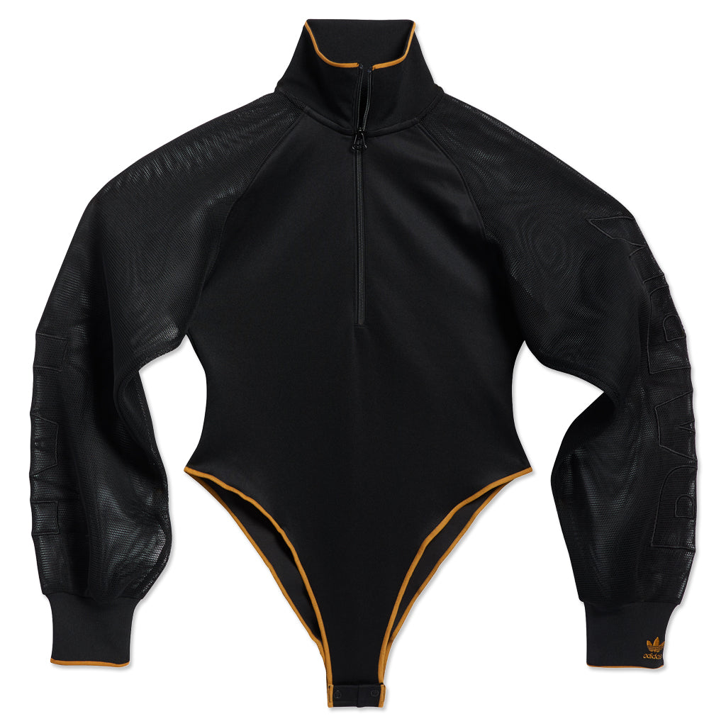adidas Originals x Ivy Park Mesh Sleeve Bodysuit - Black/Mesa