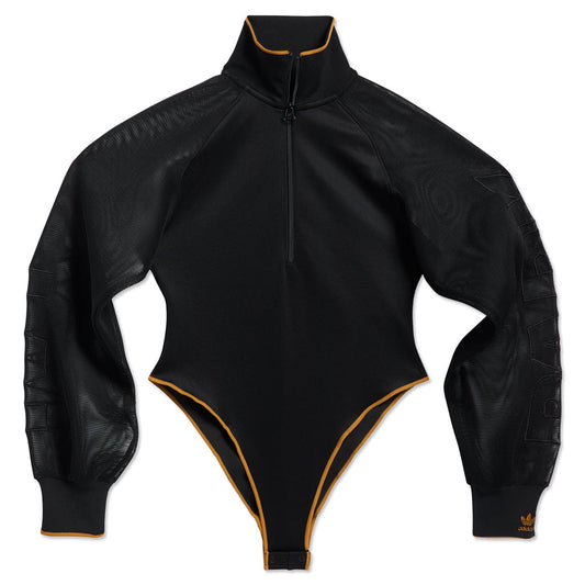 adidas Originals x Ivy Park Mesh Sleeve Bodysuit - Black/Mesa