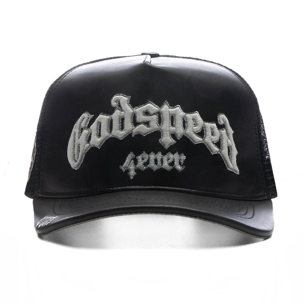 4EVR Premium Trucker Hat - Black