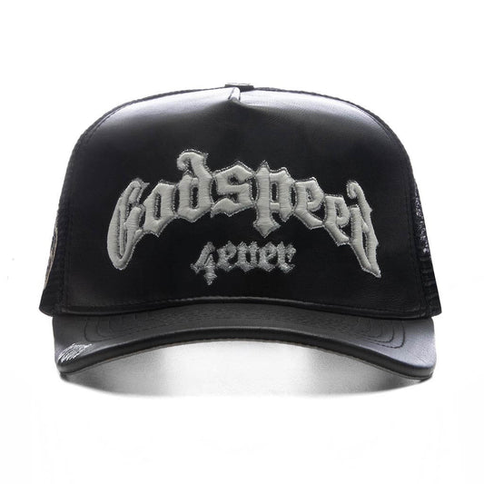 4EVR Premium Trucker Hat - Black