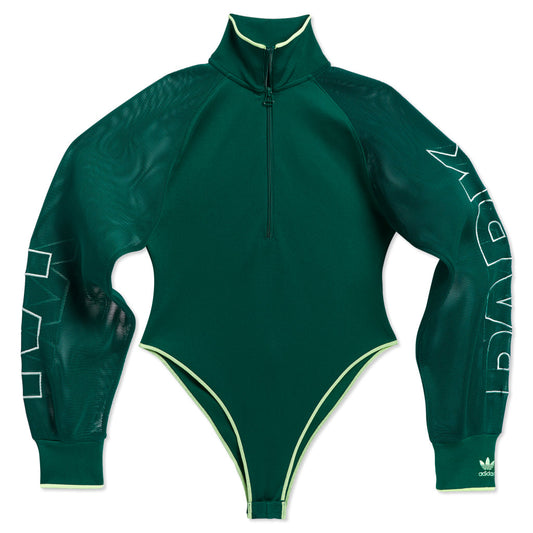adidas Originals x Ivy Park Mesh Body Suit - Dark Green