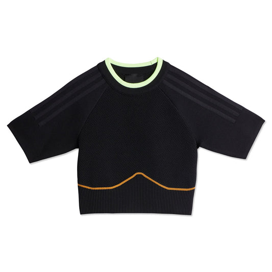 adidas Originals x Ivy Park Knit Crop Top - Black/Mesa