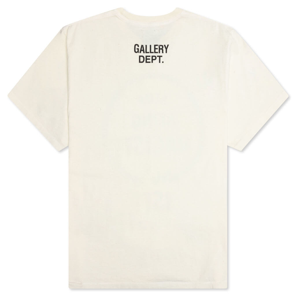 Stop Being Racist Tee - Cream