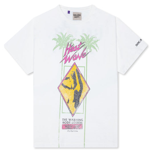 Gallery Dept. x Doc Johnson Heat Wave Tee - Light Archival White