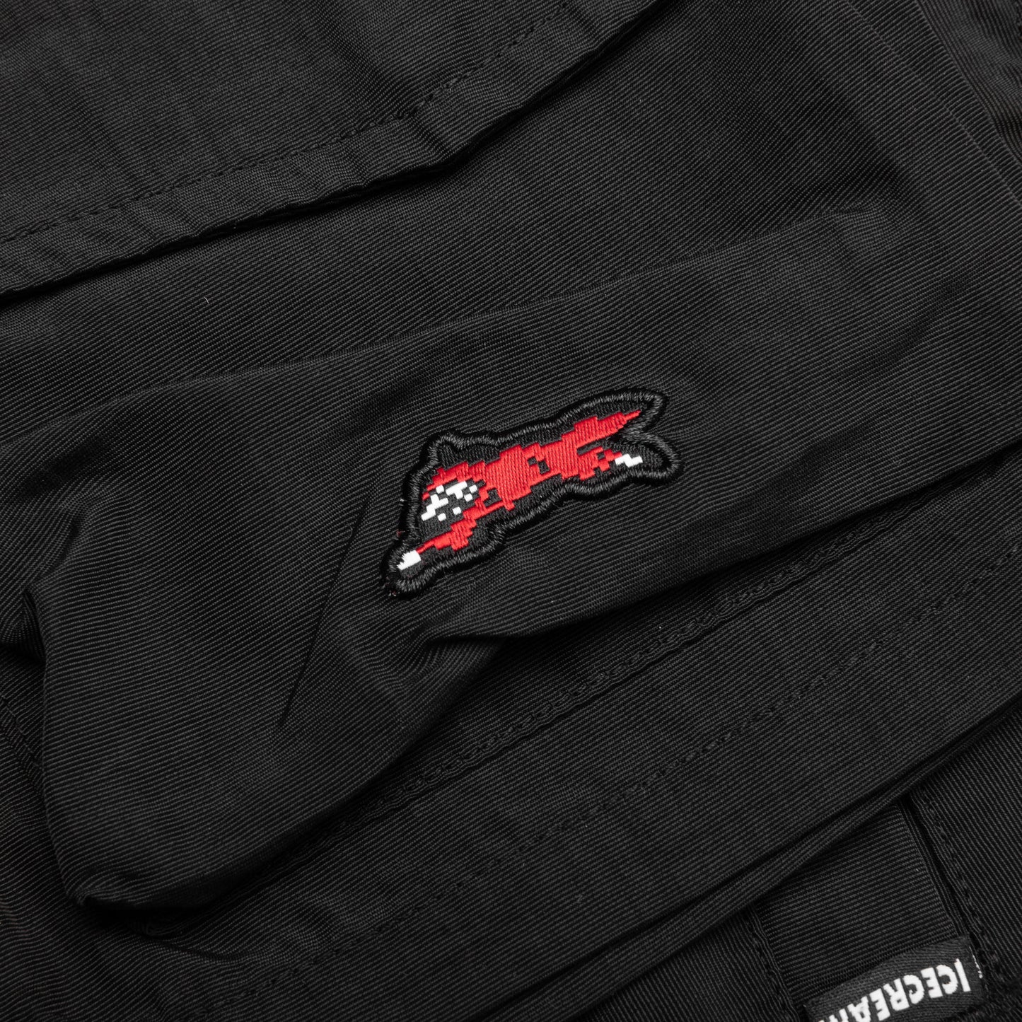 Kids Game Over Shorts - Black