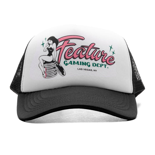 Gaming Trucker - Black/White