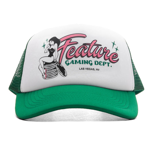 Gaming Trucker - Kelly Green/White