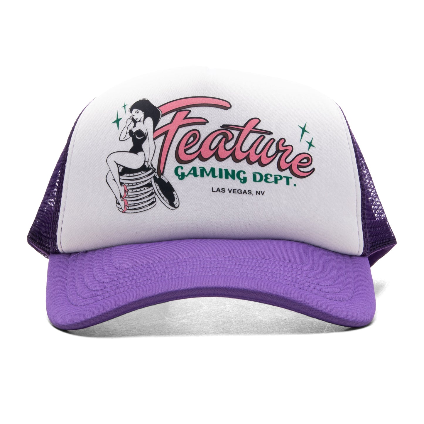 Gaming Trucker - Purple/White