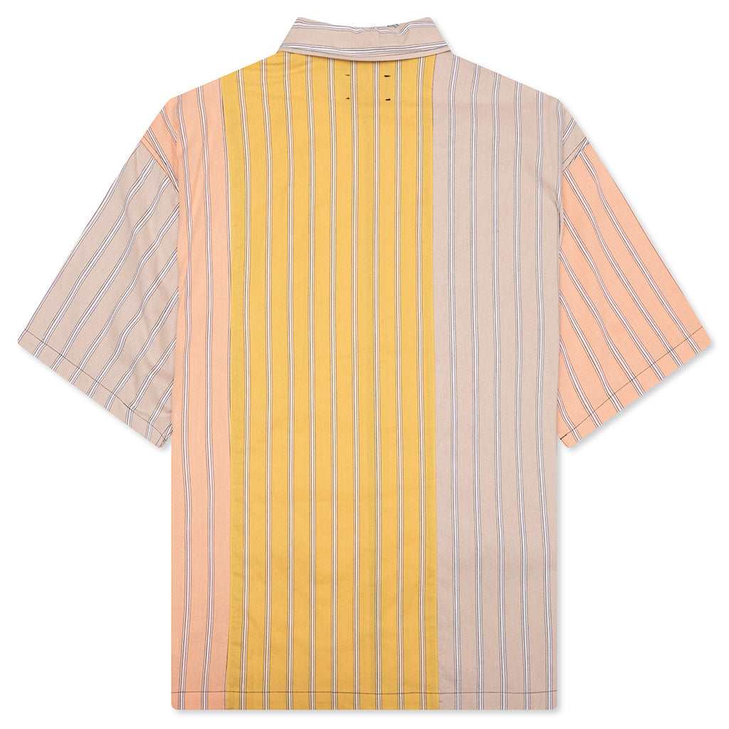 Garner Zip Shirt - Peach