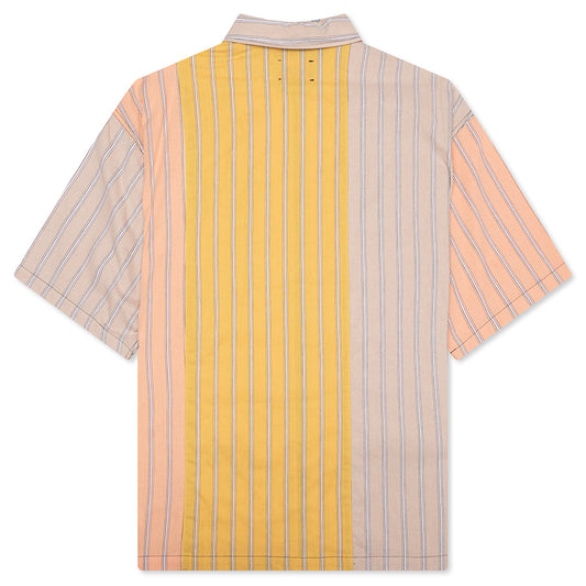 Garner Zip Shirt - Peach
