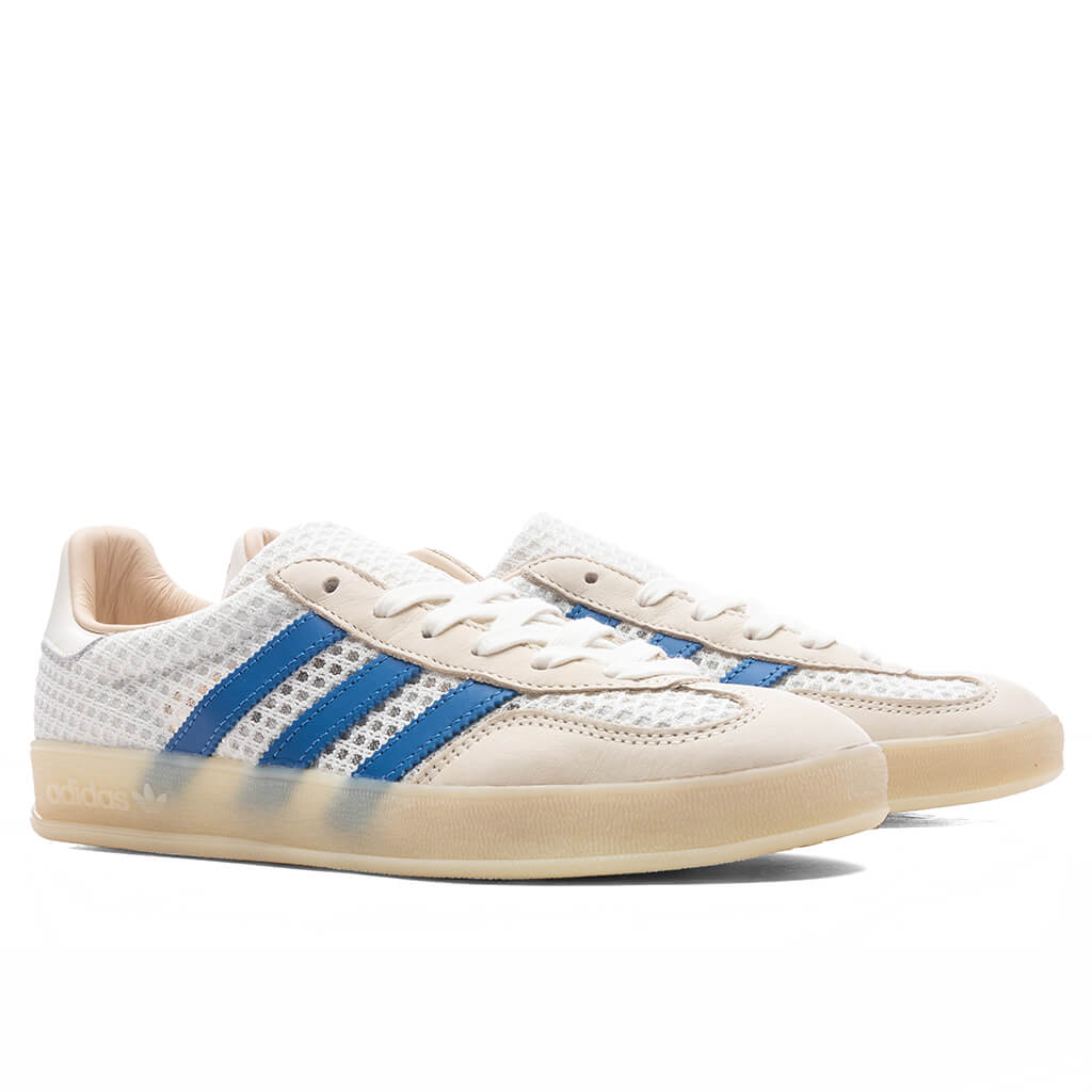 Gazelle Indoor - Off White/Focus Blue
