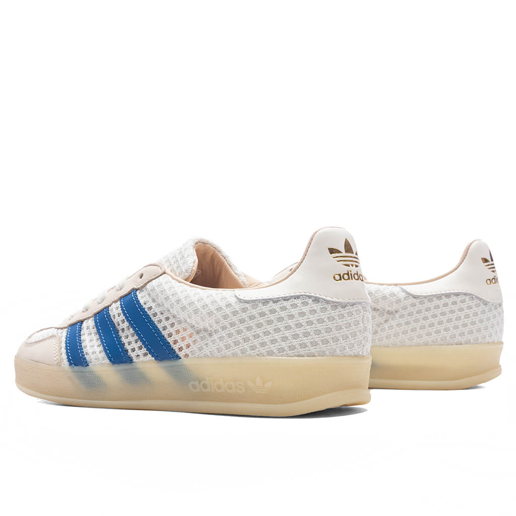 Gazelle Indoor - Off White/Focus Blue