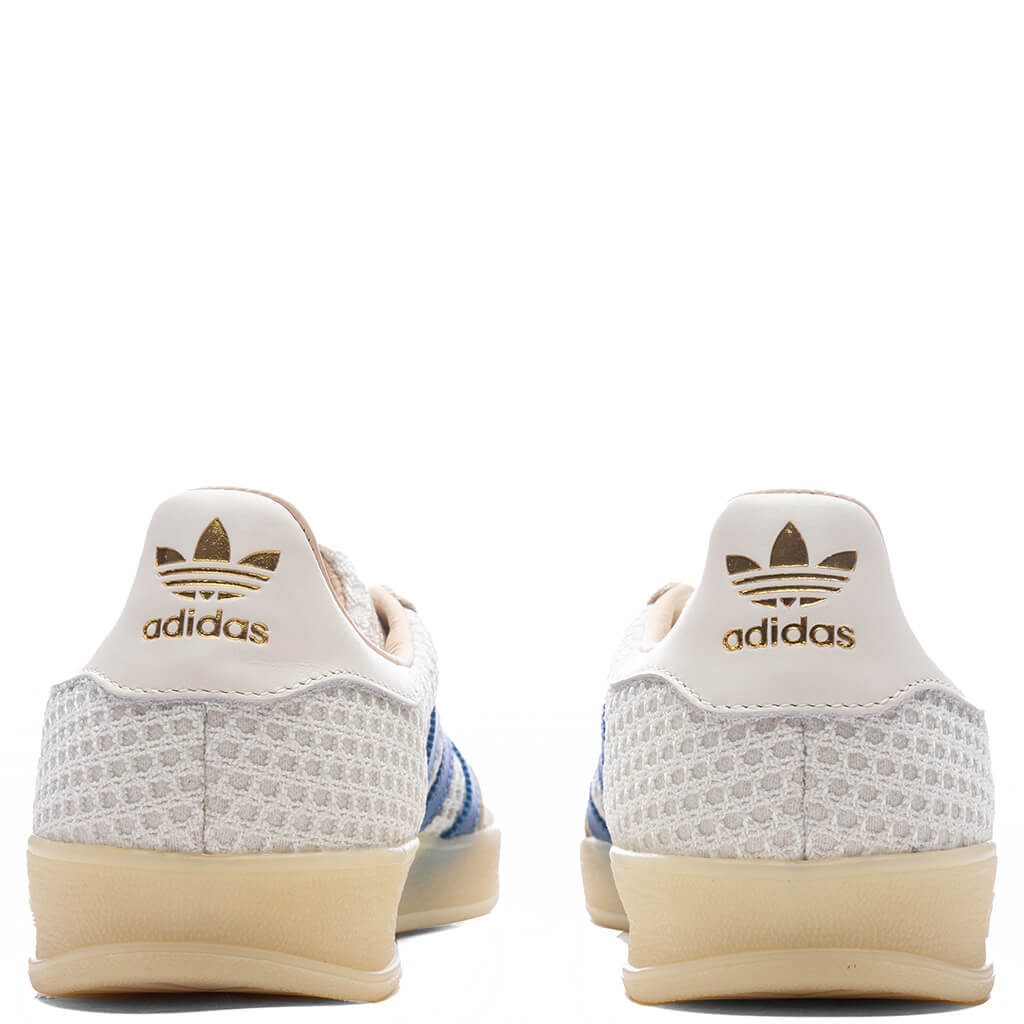 Gazelle Indoor - Off White/Focus Blue