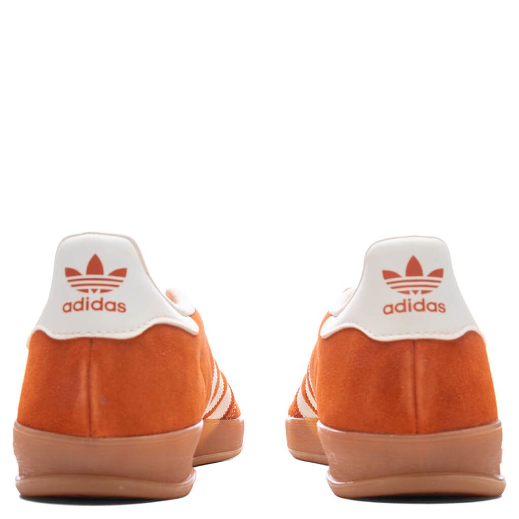Gazelle Indoor - Orange/Off White/Gold Metallic