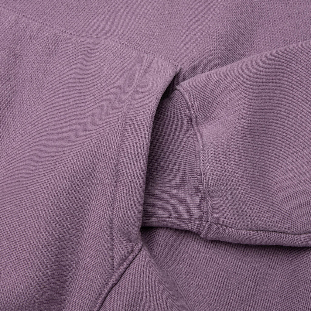 Gear Applique Hoodie - Purple