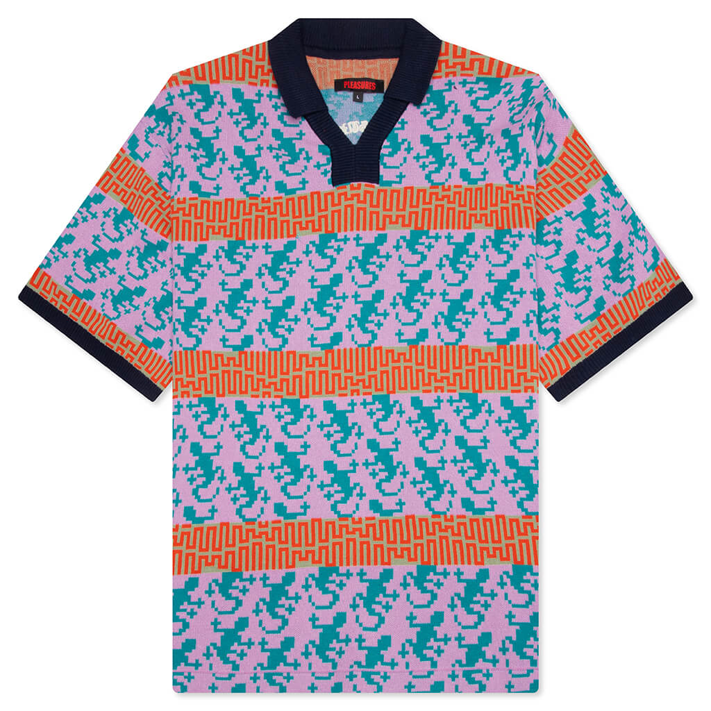 Gecko Jacquard Polo - Multi