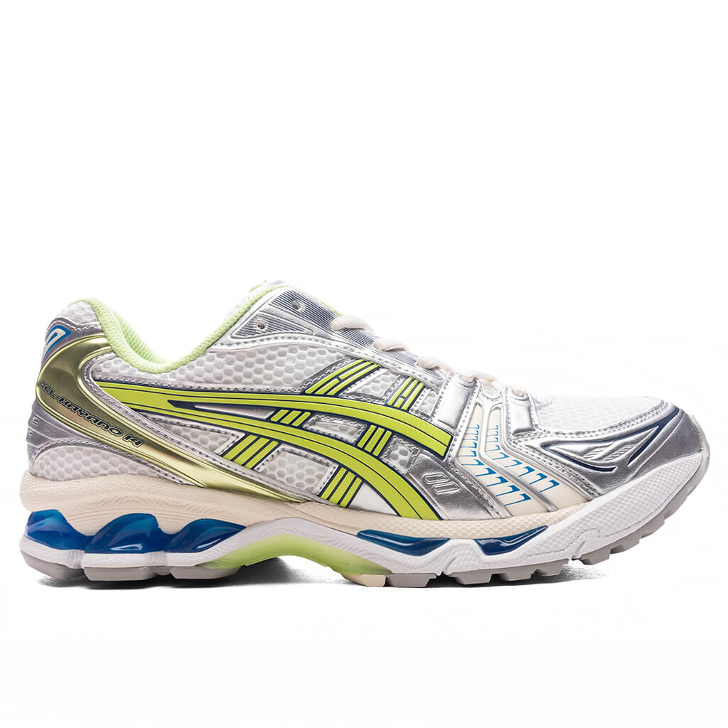 Gel-Kayano 14 - White/Lime Green