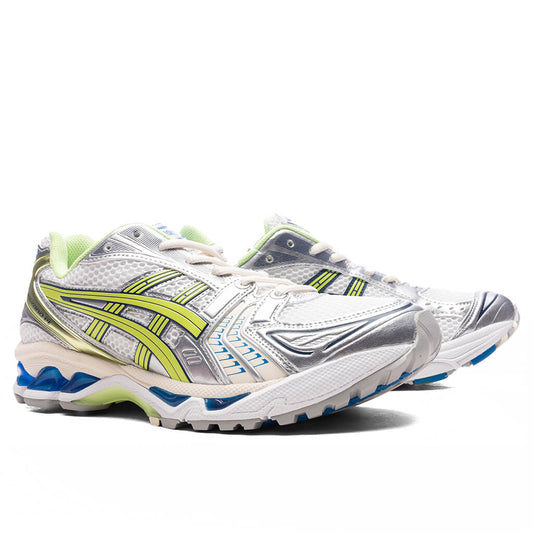 Gel-Kayano 14 - White/Lime Green