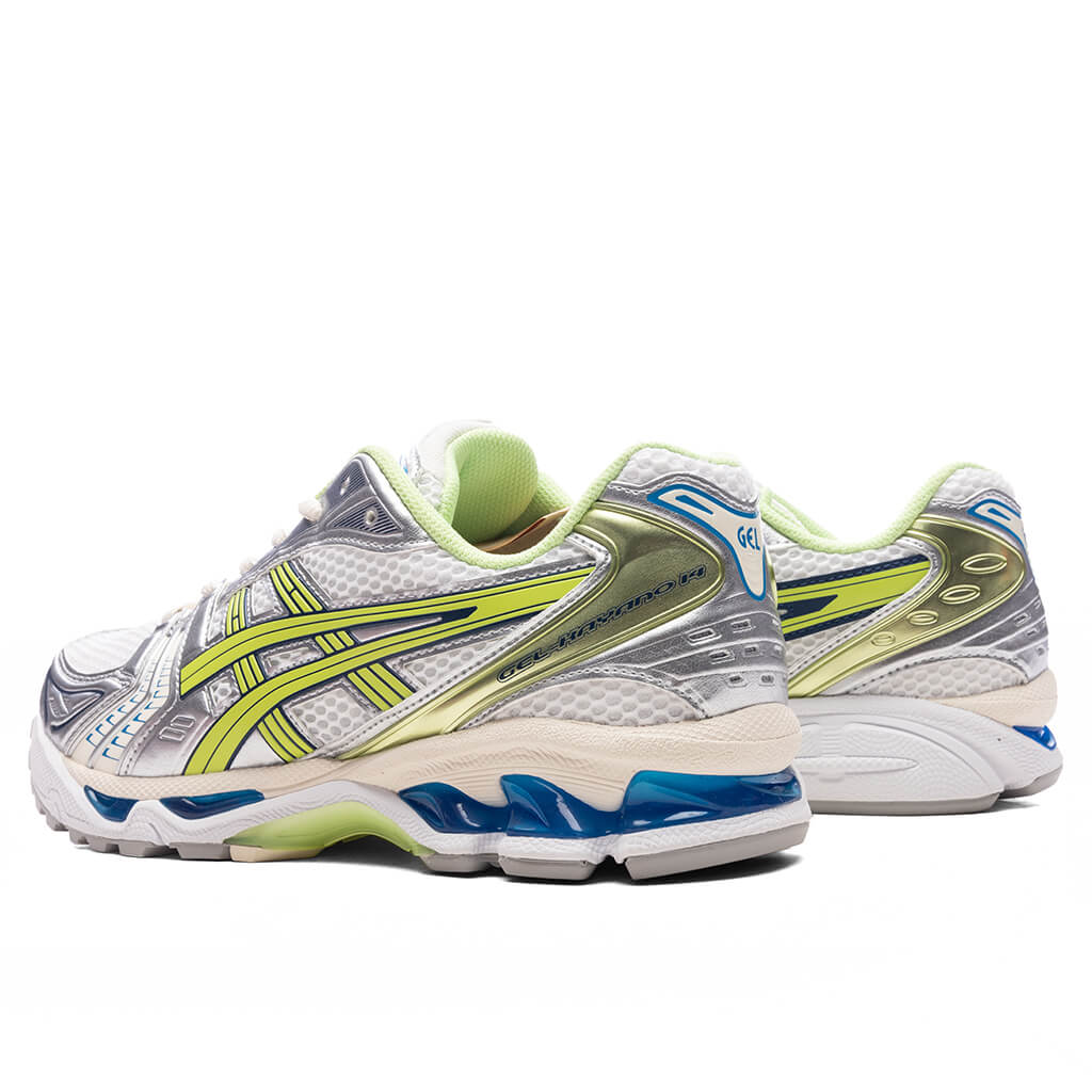Gel-Kayano 14 - White/Lime Green
